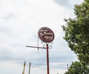 Tony DeMaria's BBQ sign